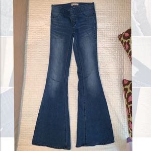 Pull on flare Free People jeans